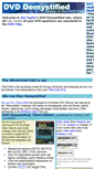 Mobile Screenshot of dvddemystified.com